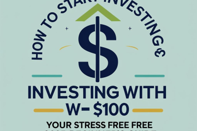 “How to Start Investing with $100 Your Stress Free 2025 Beginner’s Guide”